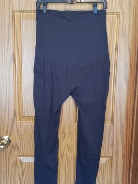 Destination Maternity Black Maternity Leggings XL